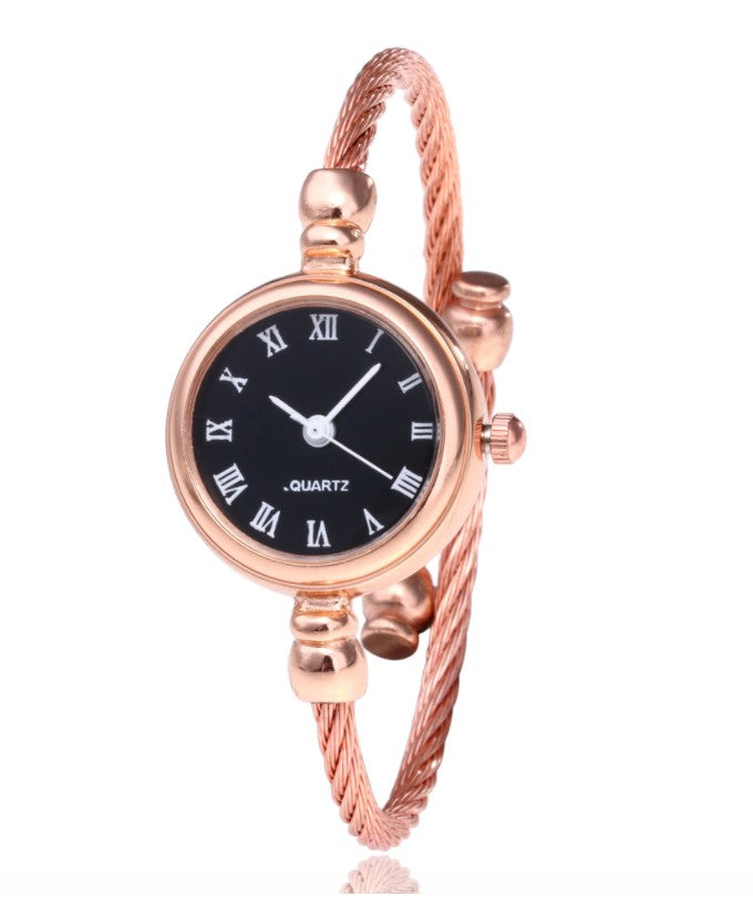 Women's Watches Bracelet Style Opening Simple Retro Art Fashion