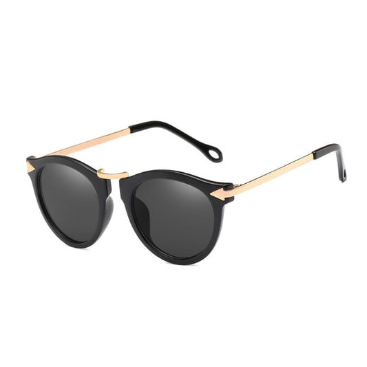 Cat Eye Sunglasses Women Luxury Brand Arrow Sun Glasses Vintage Shades For Woman Sunglass Ladies Flowers Sunglases
