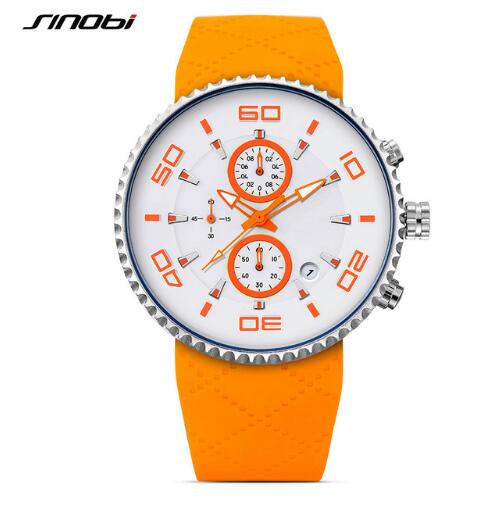 Sports Watches Mens Stopwatch Waterproof