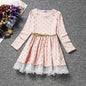 Dot Long Sleeve Dress For Girls Clothing Child