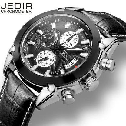 Watches Men Casual Sports Leather Strap Watch