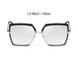 Cat Eye Pink Sunglasses Woman Shades Mirror Female Square Sun Glasses For Female