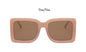 Brand Square Sunglasses Woman Oversized Black Style Shades For Women Big Frame Fashion Sunglasses Female UV400 Glasses