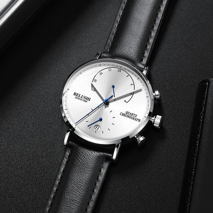Quartz Watch Men Watches Modern Chronograph Men