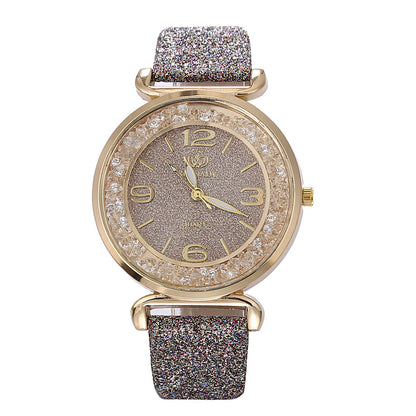 Fashion Women Watches Luxury Crystal Rhinestone Stainless Steel