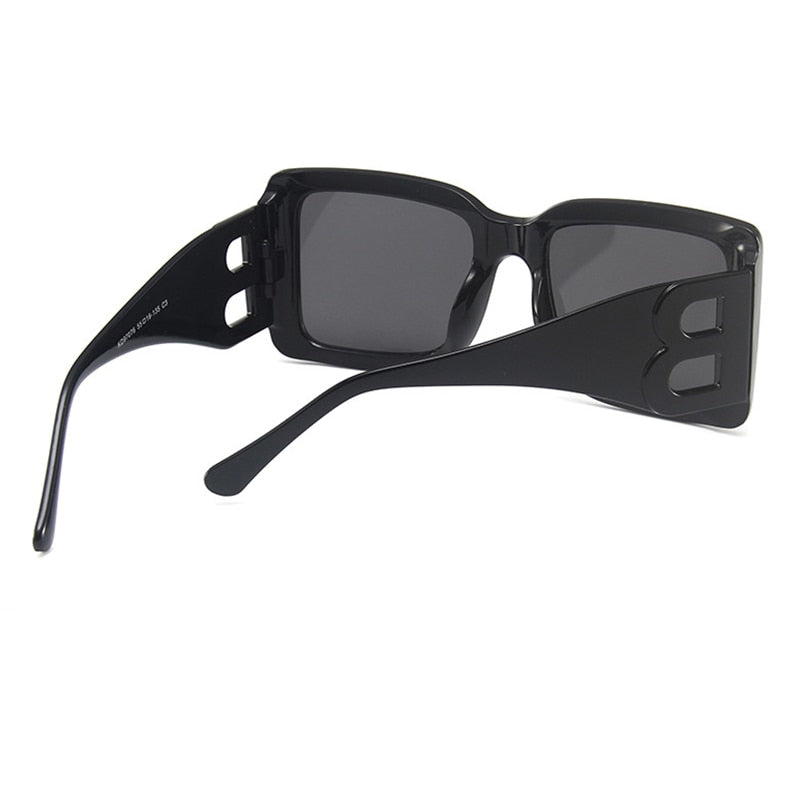 Brand Square Sunglasses Woman Oversized Black Style Shades For Women Big Frame Fashion Sunglasses Female UV400 Glasses
