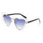 Fashion marry cat eye sunglasses retro luxury woman sunglasses UV400 high quality Heart sunglasses