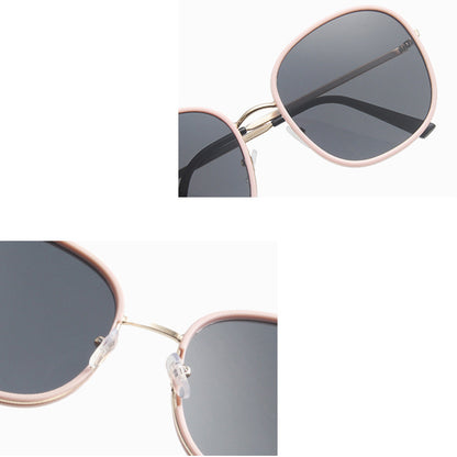 Vintage Sunglasses Metal Glasses Personality Street Shot Large Frame Sunglasses