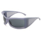 Square Big Frame Personality Sunglasses Y2K Outdoor Sports Stylish Sunglasses