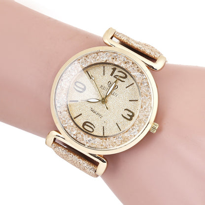 Fashion Women Watches Luxury Crystal Rhinestone Stainless Steel