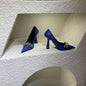 Elegant Women Pumps Leather Luxury Brand Woman