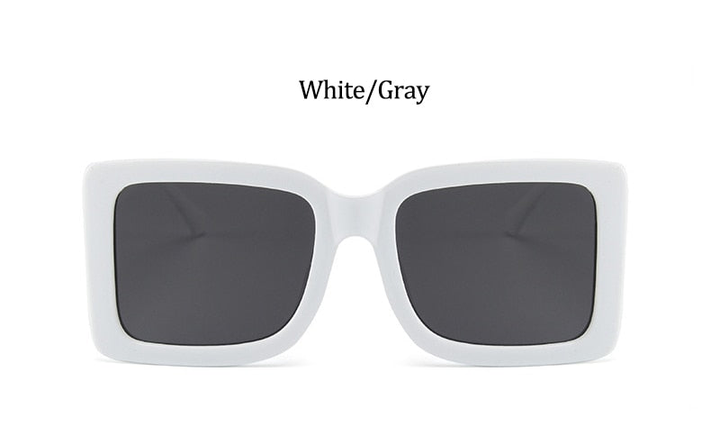 Brand Square Sunglasses Woman Oversized Black Style Shades For Women Big Frame Fashion Sunglasses Female UV400 Glasses