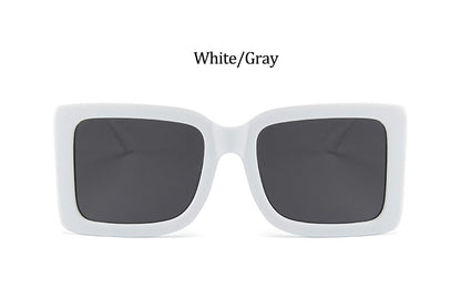 Brand Square Sunglasses Woman Oversized Black Style Shades For Women Big Frame Fashion Sunglasses Female UV400 Glasses