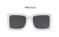 Brand Square Sunglasses Woman Oversized Black Style Shades For Women Big Frame Fashion Sunglasses Female UV400 Glasses